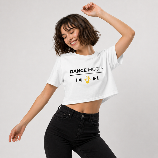 Dance Mood On (Play Mode) Women’s Crop Top