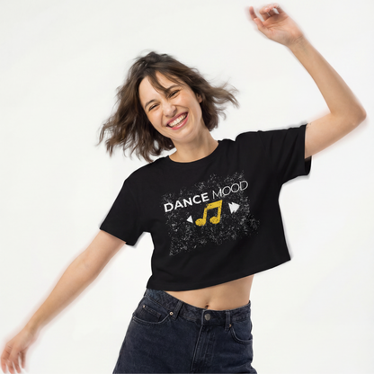 Dance Mood On (Remix Mode) Women’s Crop Top