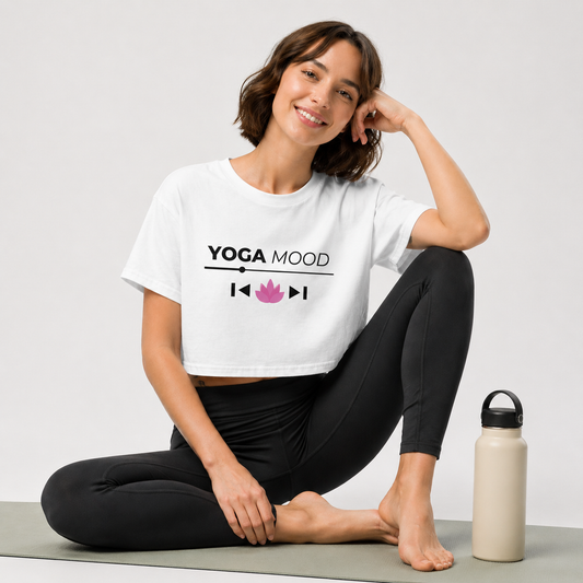 Yoga Mood On Women’s Crop Top